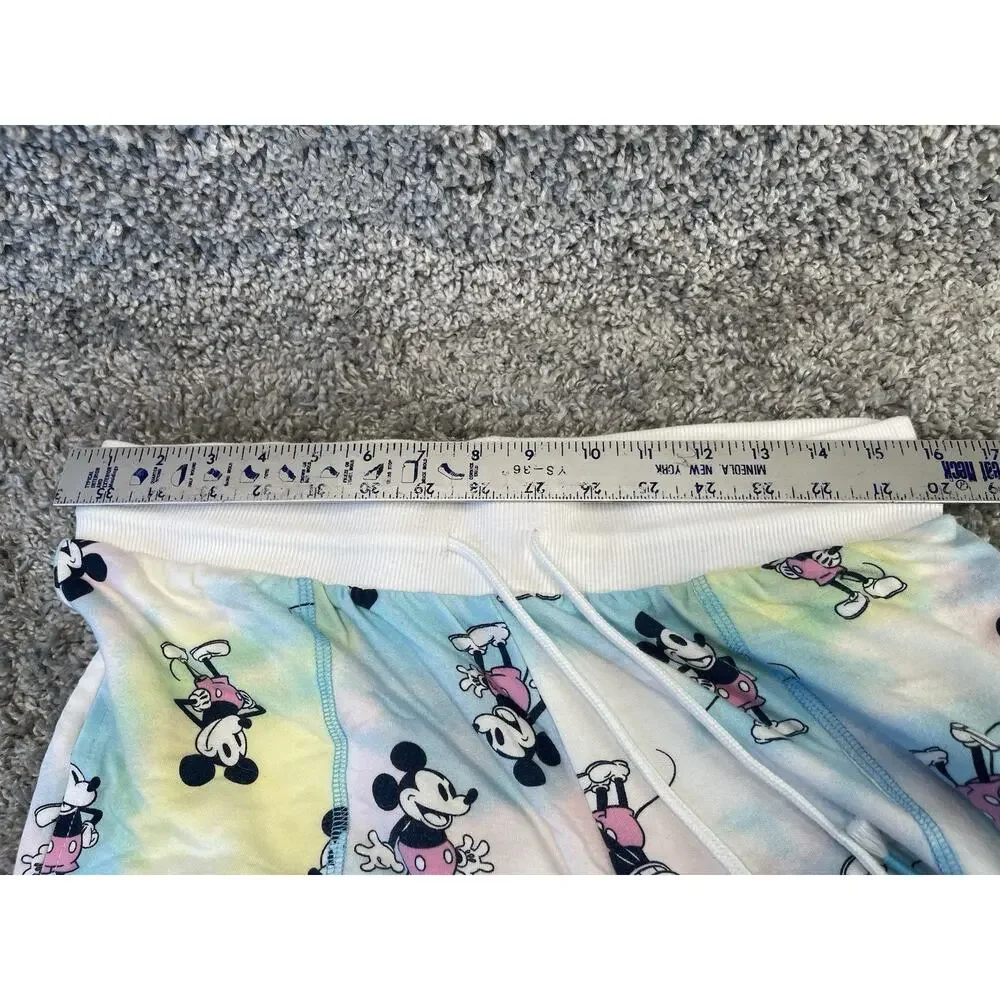 Disney Mickey Mouse Womens Sleepwear Pajamas Pants Lounge Medium Multicolor - Picture 6 of 8